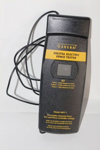 ZAREBE DIGITAL ELECTRONIC FENCE TESTER MODEL DEFT-1