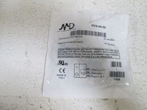AUTOMATION DIRECT PHOTOELECTRIC SWITCH MV4-A0-0E *NEW IN FACTORY BAG*