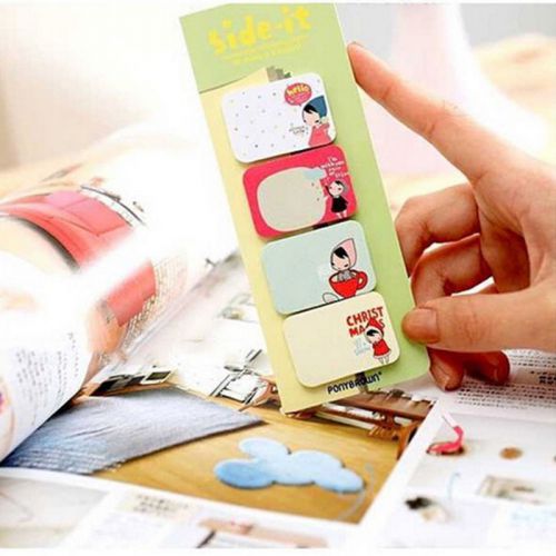 Lovely Side Sticker Sticky Notes Notebook Funny Post it Sticky Notes Memo Flag U