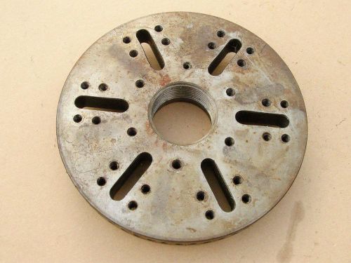 Southbend lathe 10l heavy 10 face plate 8-1/2&#034; solid 7/8&#034; thick for sale