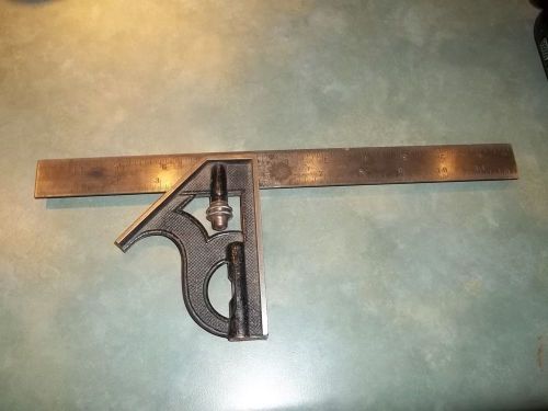 VINTAGE STARRETT 12&#039;&#039; SQUARE NO.4, USA