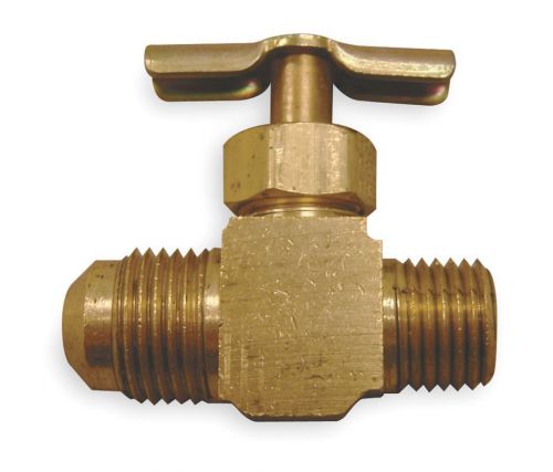 695 eaton weatherhead needle valve, brass, 1/4 x 5/16 lot of 5 for sale