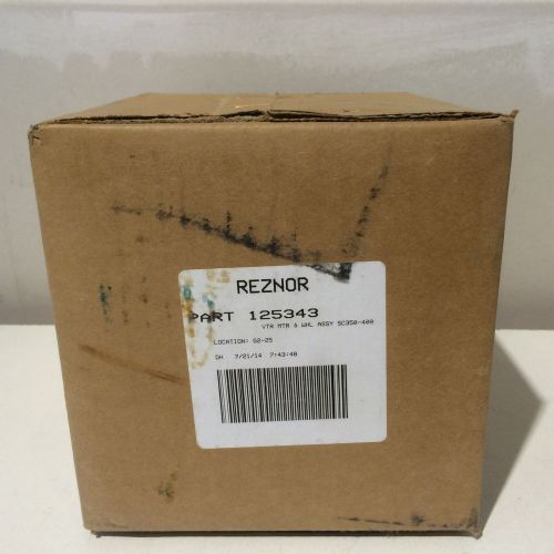 NIB Reznor 125343 115V VENTER MTR/WHL ASSY