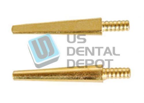 ECCO DOWEL PIN MEDIUM BRASS 1000pk US DENTAL DEPOT #100026