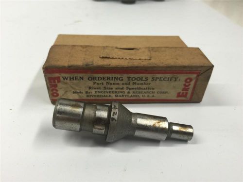Vintage erco riveter punch machine parts 3/32 anvil post an 426 for sale