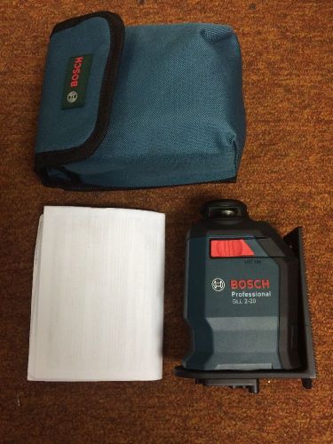 Bosch Professional GLL 2-20 Laser Level- Free Ship !