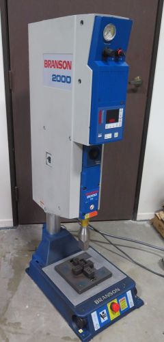 Branson 2000iw Ultrasonic Plastic Welder 1200W Year 2004 Nice