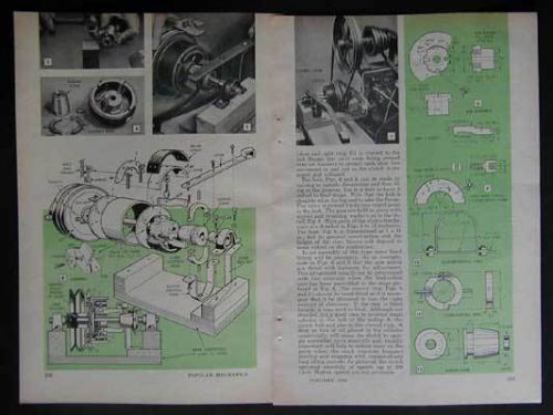 Clutch Control for Lathe or Milling Machine How-To build PLANS