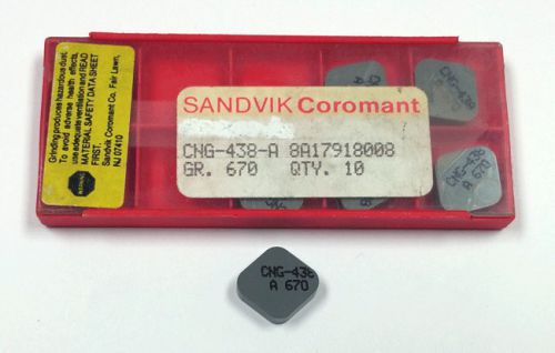 CNG 438-A CC670 SANDVIK COROMANT (6 INSERTS)