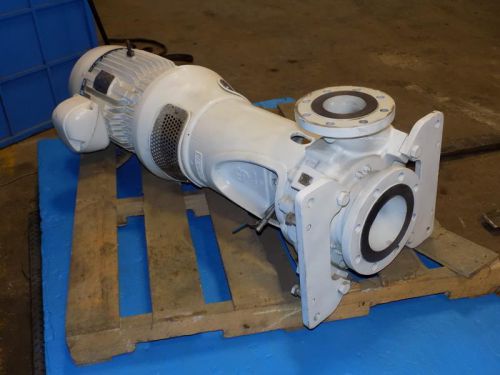 EGGER 4&#034; X 6&#034; PUMP W/ EMERSON FRAME 284UC 460V 1750RPM 15HP MOTOR A15S2CCR