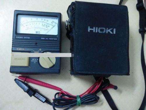 HIOKI 3118 HI TESTER INSULATION TESTER