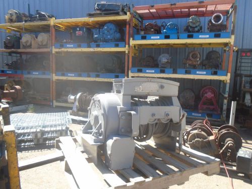 Tulsa Military PTO Winch Assembly Model 145R - 45000lbs Pulling Capacity