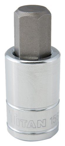 Titan tools 15614 14 mm 1/2&#034; drive hex bit socket for sale