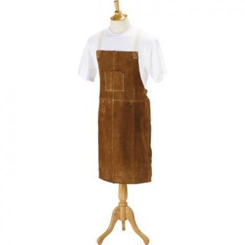 Revco 36A Apron, Side Split Cowhide Welding Bib, Brown