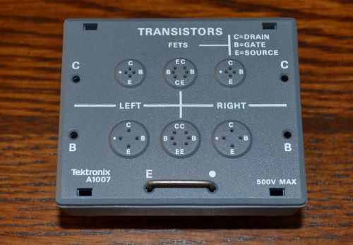 Tektronix A1007 Dual Transistor Test Fixture for 370x/371x Curve Tracer