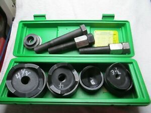 Greenlee 7304 Conduit Knockout Punch Set 2-1/2&#034; to 4&#034; ED4U