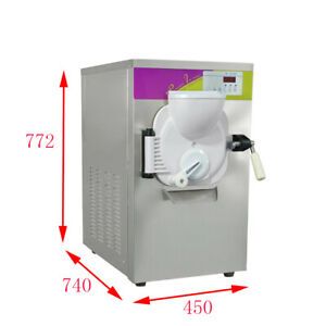 Commercial Tabletop Batch Freezer Italy Gelato Hard ice Cream Machine