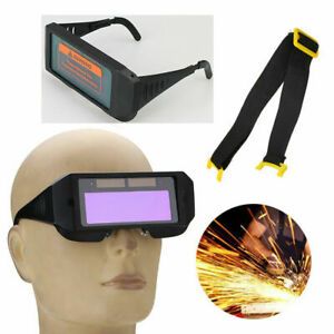 Solar Powered Auto Darkening Welding Helmet Eyes Welder- Glasses