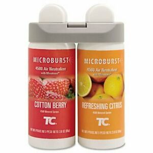 Microburst 3485952 Duet Air Freshener, Berry/Citrus, 4 Refills (TEC 3485952)
