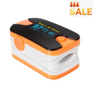 SPO2 PR PI OLED Finger Pulse Oximeter Respiration Rate &amp; Respiratory Monitor US