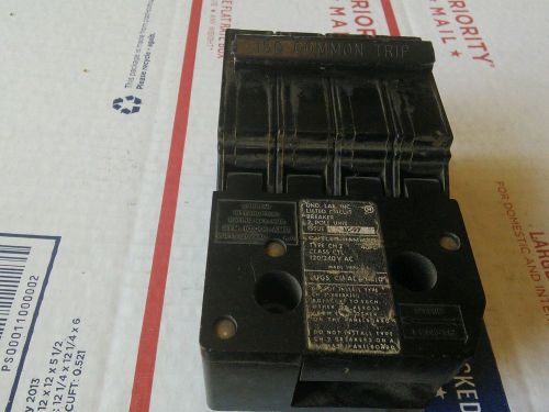 Cutler-hammer type ch-2 150 amp 120/240 volt 2 pole requires 4 spaces for sale