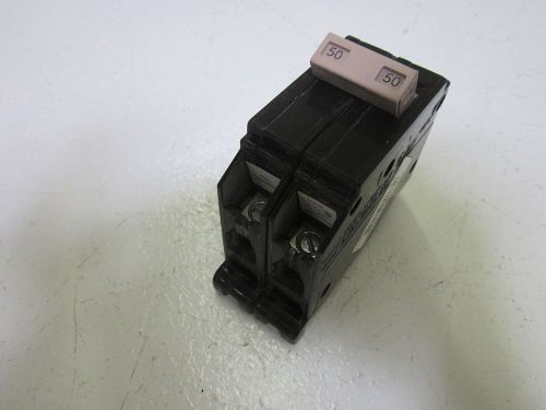 CUTLER HAMMER CH250 CIRCUIT BREAKER 2P 50A *USED*