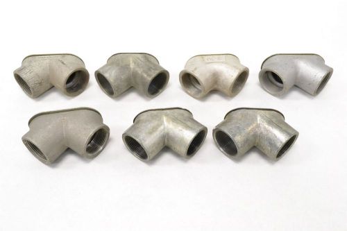 7x appleton mix midwest raco 1-1/4in rigid elbow conduit pulling fitting b285691 for sale