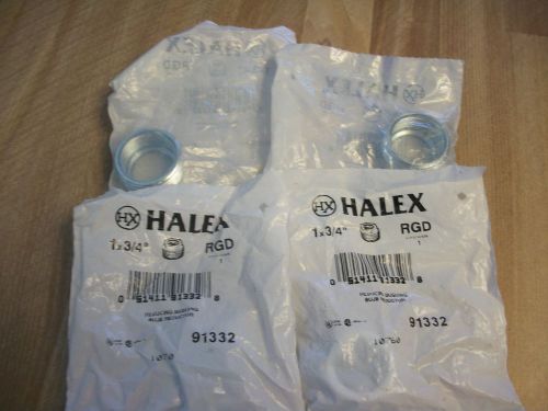 Halex 1&#034;&#034; x 3/4&#034;&#034; zinc die cast reducing bushing - 91332 for sale