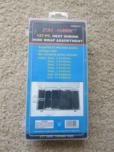 127pc heat shrink wire wrap assortment tubing electrical connection cable sleeve for sale