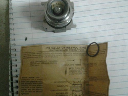 CUTLER HAMMER 10250T411 ILL. PUSHBUTTON