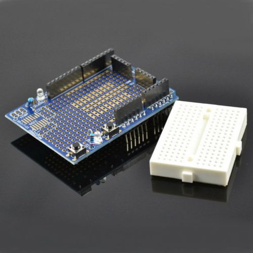 Arduino Prototyping Prototype Shield ProtoShield With Mini Breadboard Latest