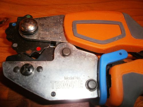 Thomas &amp; Betts ColorKeyed TBM41E Comfort Crimp Compression Tool