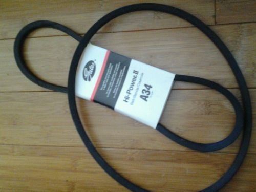 2 lot gates a34 v belt 1/2&#034;  hi-power 2