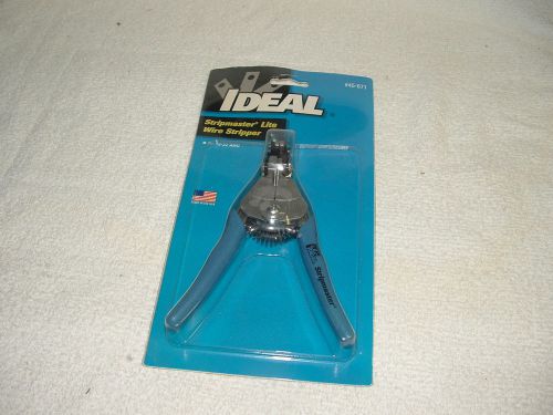 Ideal 45-671 Stripmaster Wire Stripper #16 to#22 AWG - NIB