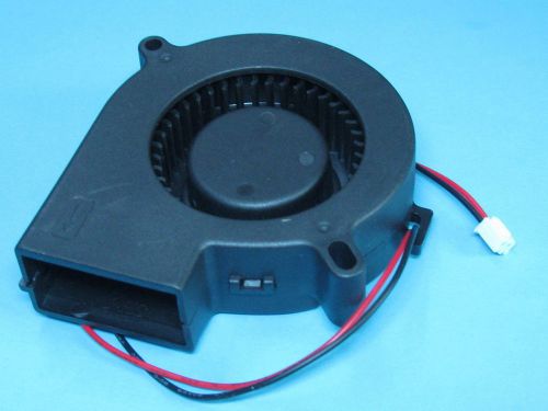 50 pcs Brushless DC Blower Fan 12V 7525S 75x75x25mm 2pin Sleeve-bearing