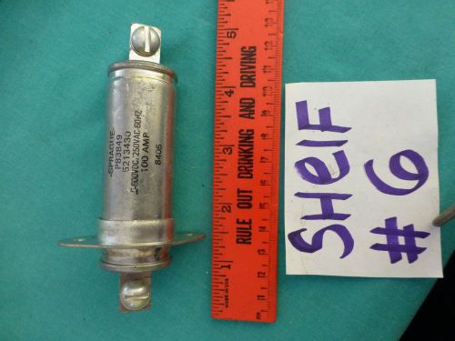 Sprague P83849 5213430 Capacitor 100 AMP EMI filter Tubular Feed