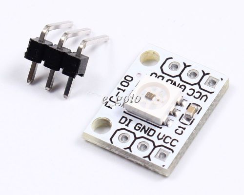 Ws2811 5050 rgb led lamp panel module 1-bit 5v rainbow led precise for arduino for sale