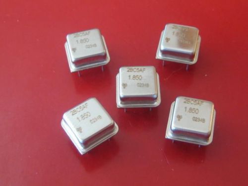 FOX 1.850Mhz 1.850 Mhz CRYSTAL OSCILLATOR HALF CAN ( Qty 10 ) *** NEW ***