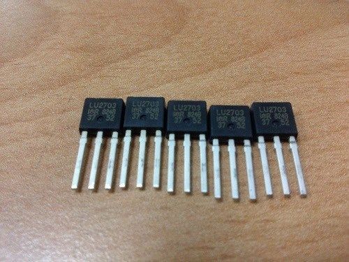 IRLU2703 IR MOSFET N-CH 30V 23A I-PAK Q&#039;TY:5PCS/LOT