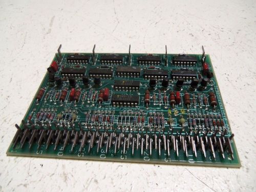 GENERAL ELECTRIC IC3600VANA1G1E ANNUNCIATOR BOARD *USED*