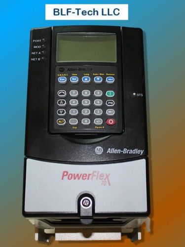 Allen Bradley 20AD2P1A3AYNNNNN PowerFlex 70 1HP AC DRIVE SER A TESTED Free Ship