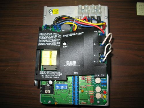 Graham Cycletrol 150 176B6005 3 HP DC Motor Controller 240VAC 0-180VDC