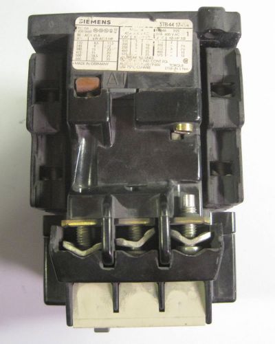 Siemens contactor 3TB44 17-0A M4-50x75 600VAC