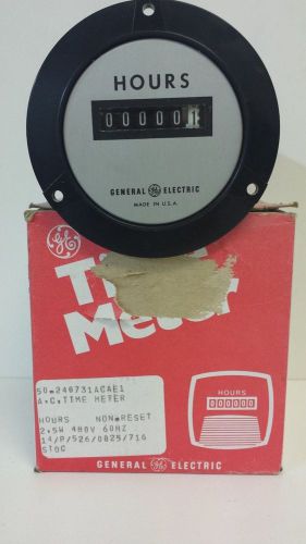 NEW OLD STOCK GE 5 DIGIT HOUR METER 50-240731ACAE1