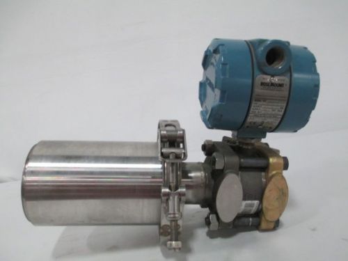 Rosemount 1151gp4e12s1 pic1199 pressure 45v-dc 0-150in-h2o transmitter d257661 for sale