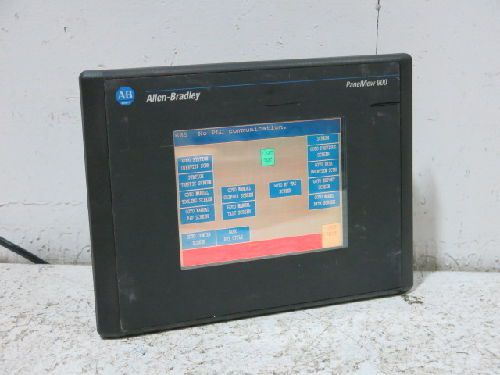 ALLEN BRADLEY 2711-T9C1 PANELVIEW-900 OPERATOR INTERFACE, 100-240 VAC,