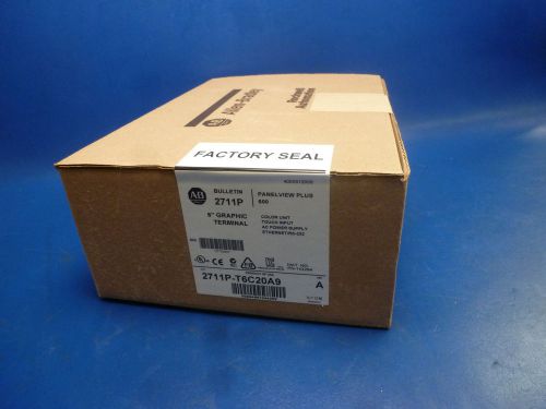 New Sealed Allen Bradley 2711P-T6C20A9 /A 2711PT6C20A9 MFG:2014