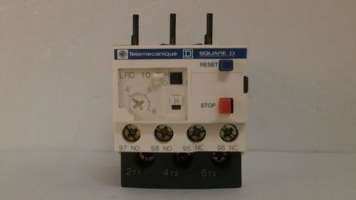 TELEMECANIQUE/ SQUARE D OVERLOAD RELAY LRD 10