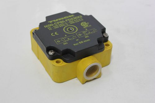 TURCK UPROX INDUCTIVE RECTANGLE PROXIMITY SENSOR Ni50-CP80-FDZ30X2 (S13-3-24D)