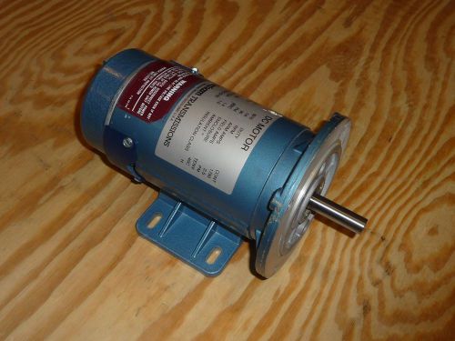 Graham transmissions dc motor, 6016, 1/4 hp, 1750 rpm, 90 vdc, 56bc, tenv, base for sale